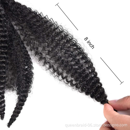 Smartbraid 8" New Crochet Hair For Beauty Afro Kinky Crochet Braids Hair Extension Afro Kinky Braid